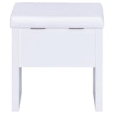 Harvey - 2-piece Vanity Set with Lift-Top Stool by CoasterEssence | Bel Furniture