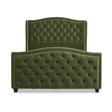 Marcella - Upholstered Shelter Headboard Bed Set
