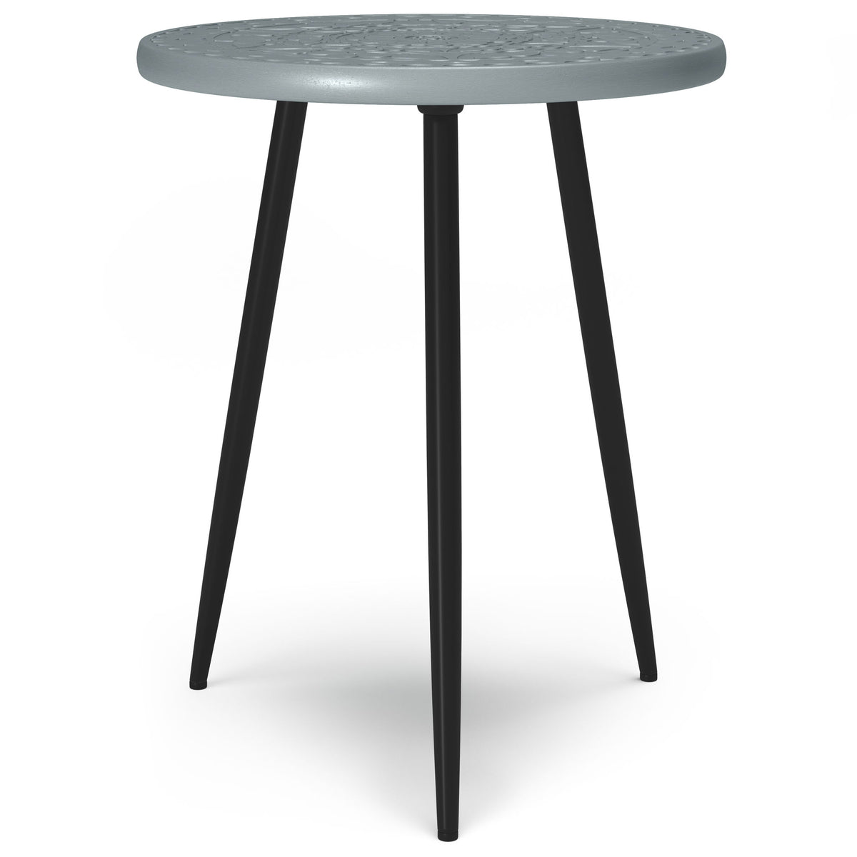 Sherbourne - Side Table - Gray by Simpli-Home | Bel Furniture