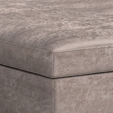 Owen - Multifunctional Square Coffee Table Storage Ottoman - view 53