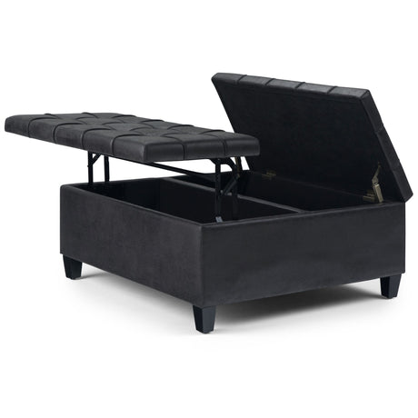 Harrison - Upholstered Coffee Table Storage Ottoman - view 103
