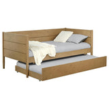 Calinda - Wood Twin Daybed With Trundle - Natural by Coaster Fine Furniture | Bel Furniture
