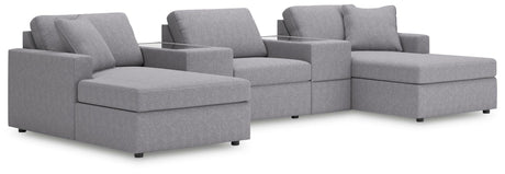Modmax - Sectional - Granite - view 42