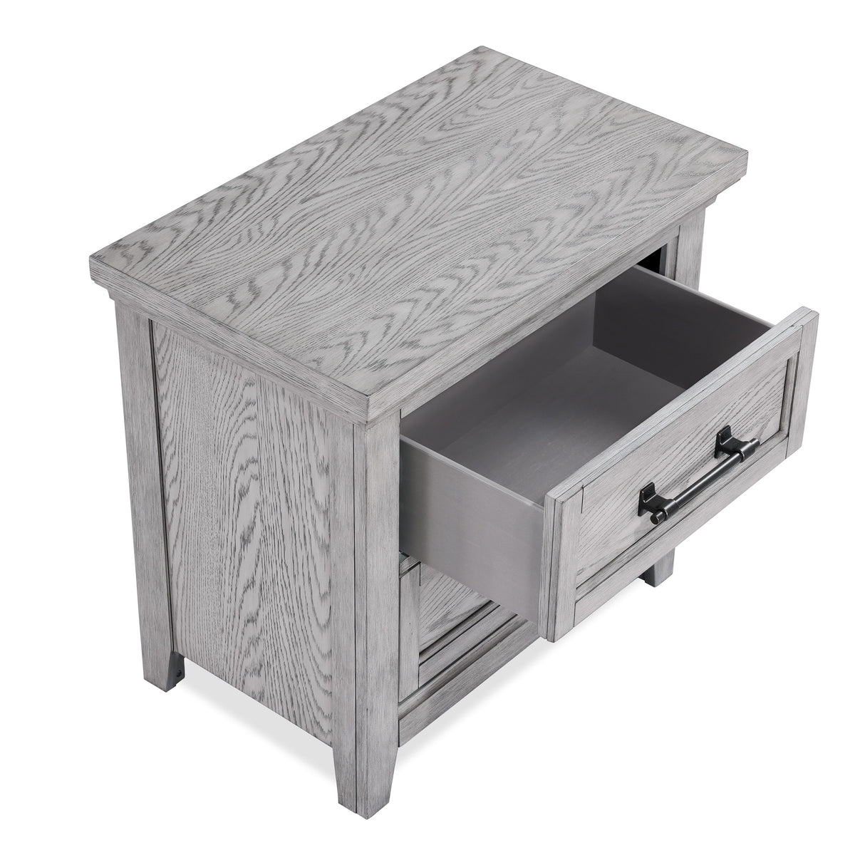 Beckett - Nightstand - Greige by Crown Mark | Bel Furniture