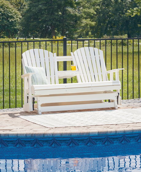 Hyland Wave - Glider Loveseat by Signature Design by Ashley® | Bel Furniture