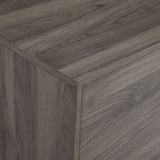 Mid-Century Modern 2 Door TV Stand With Glass Shelf by Walker Edison | Bel Furniture