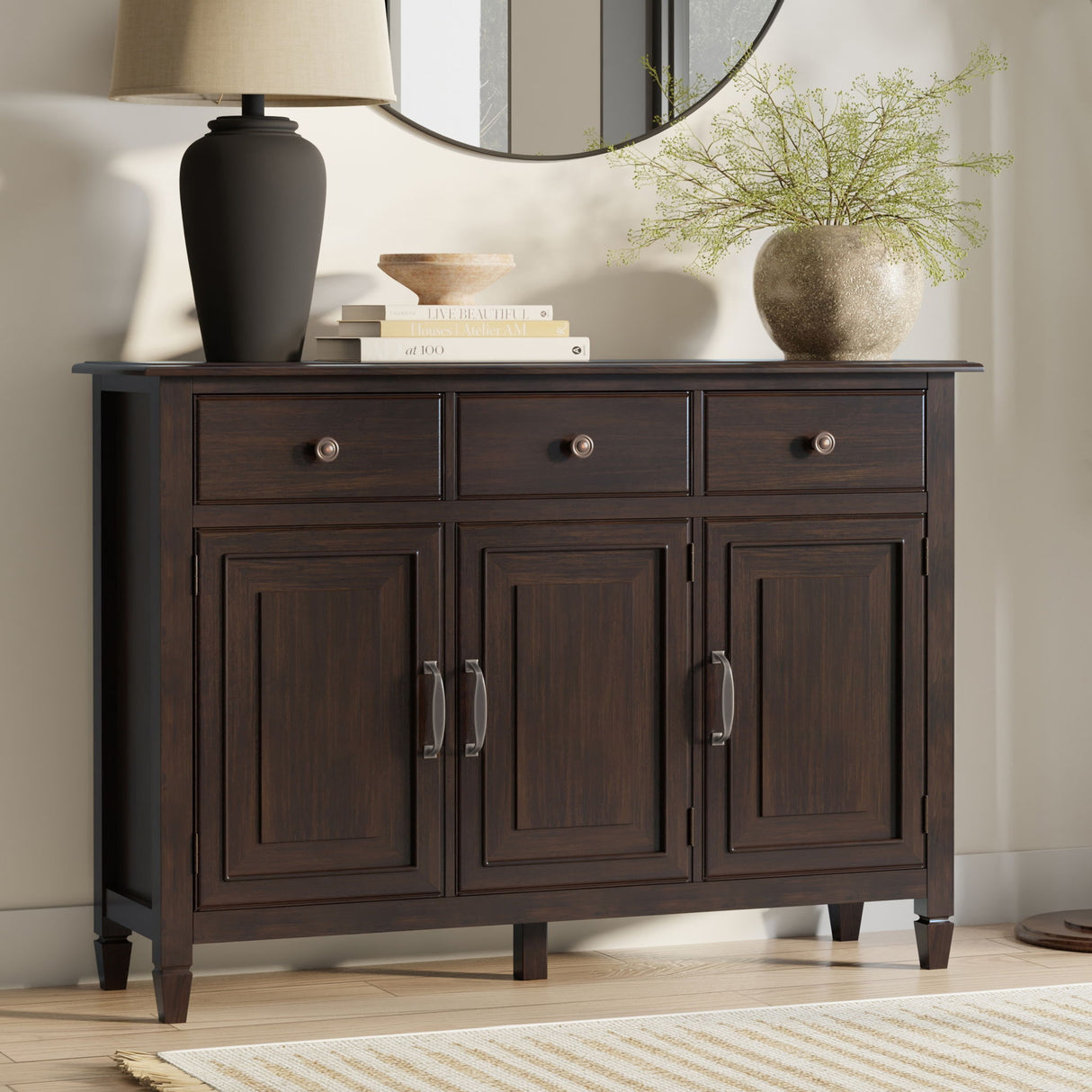 Connaught - Entryway Storage Cabinet - Brown