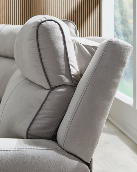 Social Pointe - Reclining Sectional by Signature Design by Ashley® | Bel Furniture