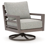 Hillside Barn - Gray / Brown - Swivel Lounge W/ Cushion by Signature Design by Ashley® | Bel Furniture