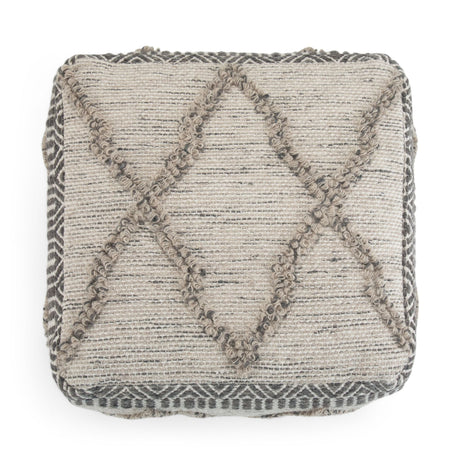 Sweeney - Upholstered Square Pouf - view 8