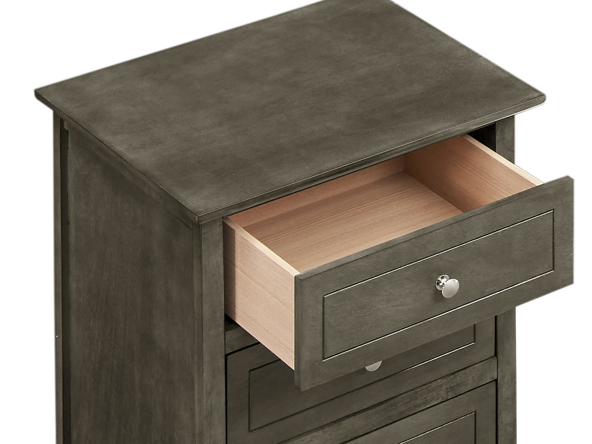 Dove Tailed Drawers 3 Drawer Nightstand