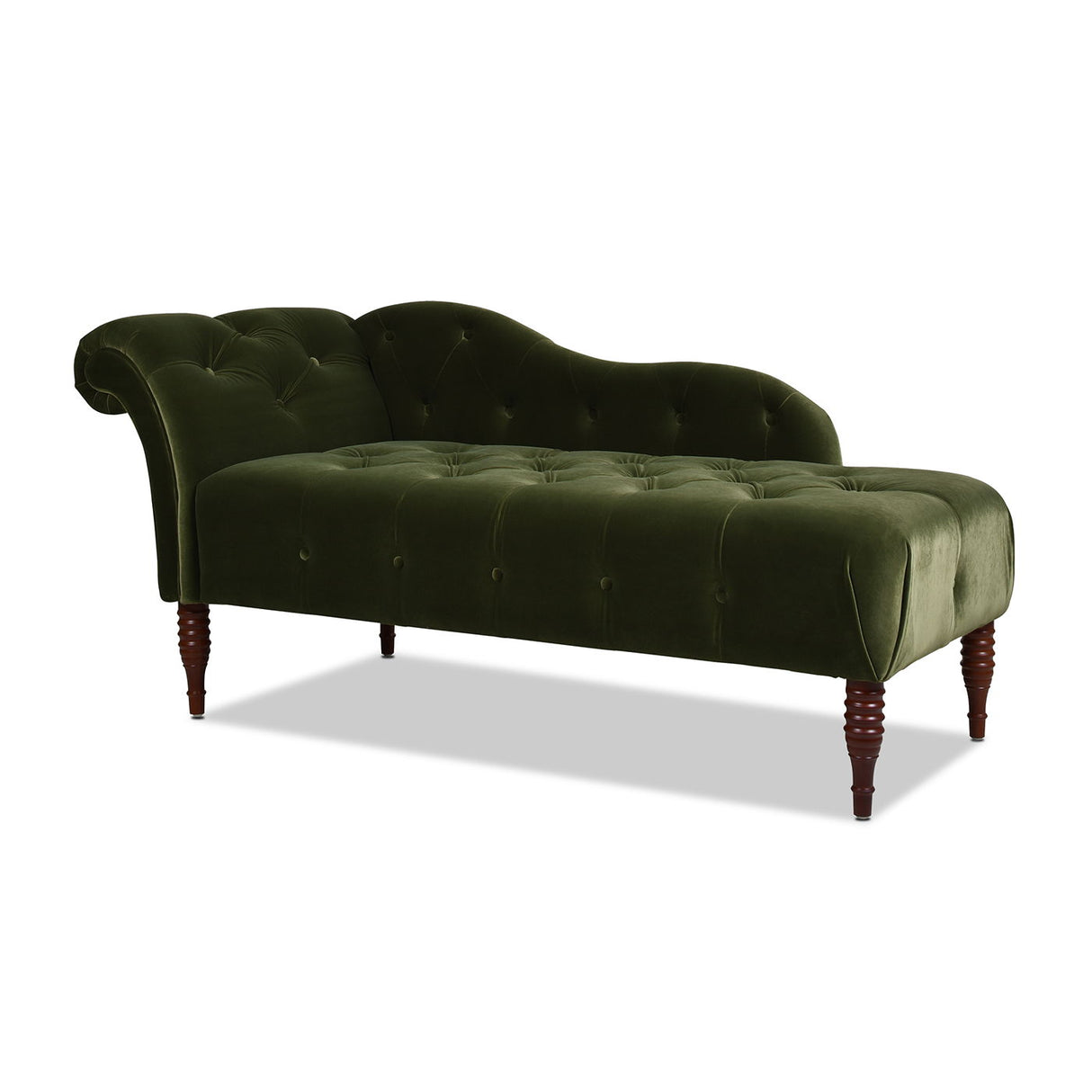 Samuel - Tufted Roll Arm Chaise Lounge by Jennifer Taylor Home | Bel Furniture