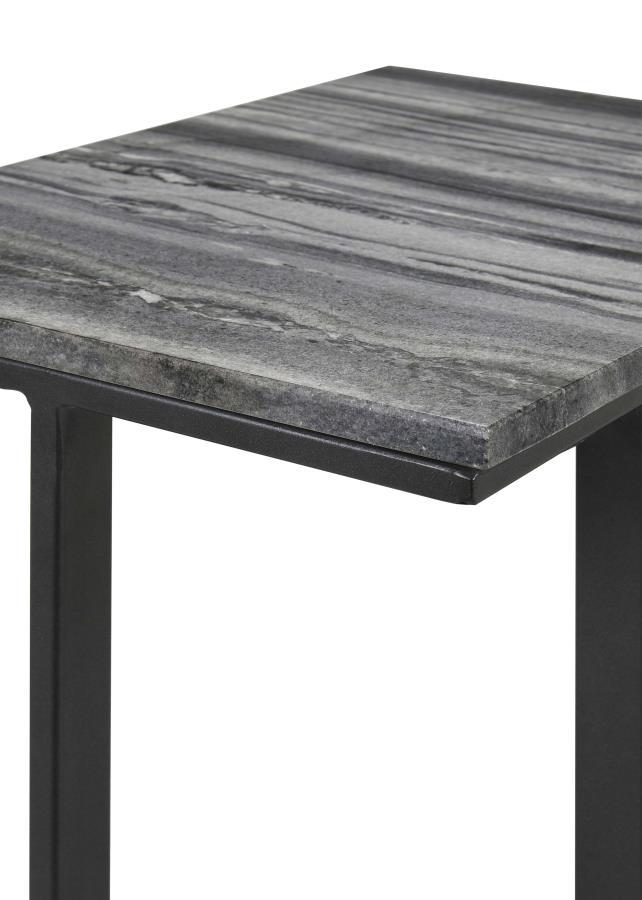 Vicente - Accent Table With Marble Top