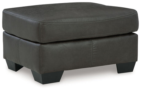 Bladen - Upholstered Ottoman Dark Gray by Signature Design by Ashley® | Bel Furniture