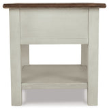 Bolanburg - White / Brown / Beige - Rectangular End Table by Signature Design by Ashley® | Bel Furniture