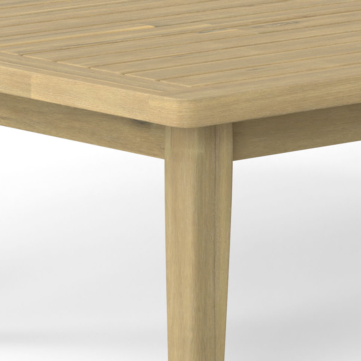 Palmetto - Outdoor Coffee Table - Light Teak by Simpli-Home | Bel Furniture