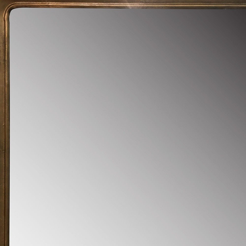 64" Framed Accent Mirror - Gold