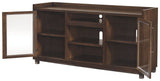 Starmore - Brown - XL TV Stand w/Fireplace Option by Signature Design by Ashley® | Bel Furniture