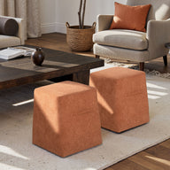 Oliver - Tapered Square Upholstered Ottoman