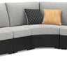 Beachcroft - Outdoor Sectional Black 4 Pc. Sectional by Signature Design by Ashley® | Bel Furniture