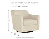 Bradney - Swivel Accent Chair by Signature Design by Ashley® | Bel Furniture