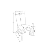 Silas - 2 Piece Dining Chair Set - Light Gray
