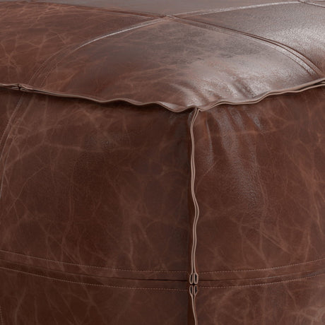 Sheffield - Handcrafted Square Pouf - view 11
