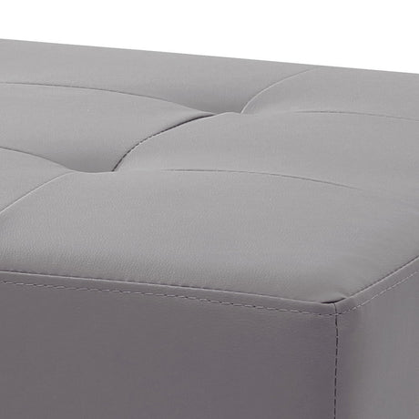 Stylish Storage Contemporary Ottoman - view 16