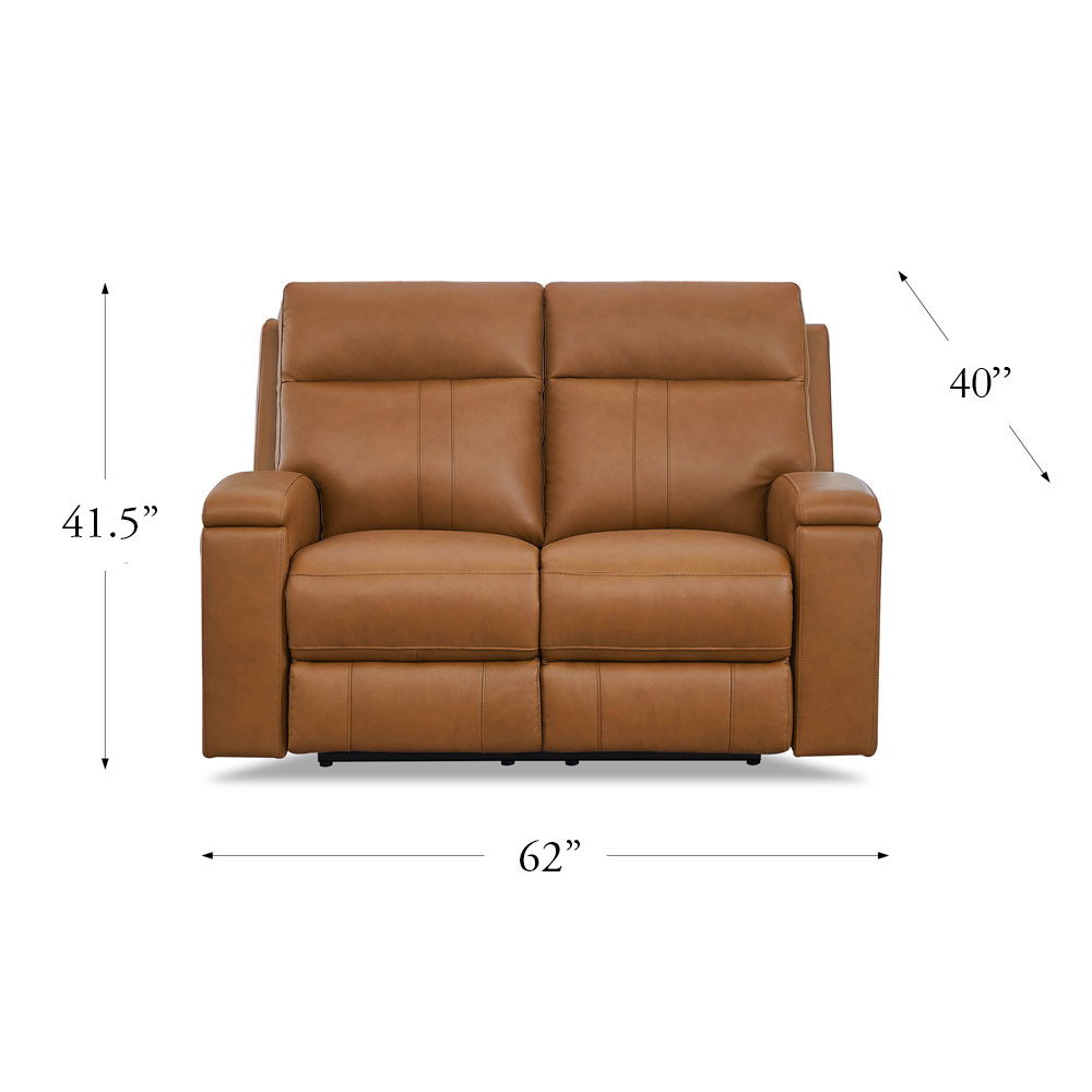 Venice - Power Headrest Zero Gravity Reclining Loveseat - Brown