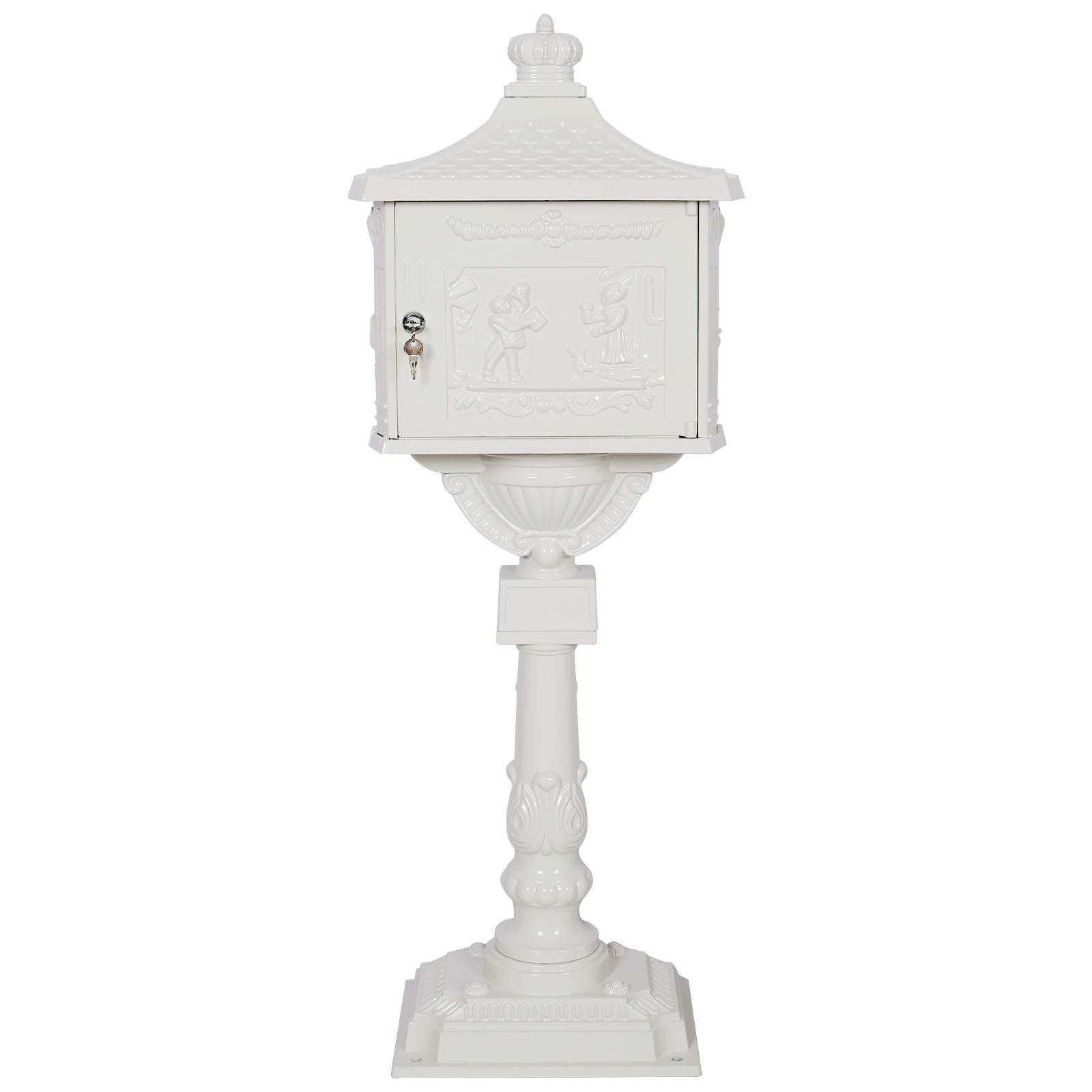 Cast Aluminum Mail Box, Postal Box, Mailbox