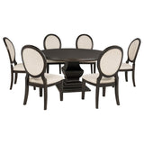 Twyla - Round Wood Dining Room Table Set