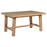 Middleton - Extension Leaf Dining Table - Natural Brown by Coaster Fine Furniture | Bel Furniture