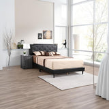 Button Tufted Bed Charming For Cozy Spaces