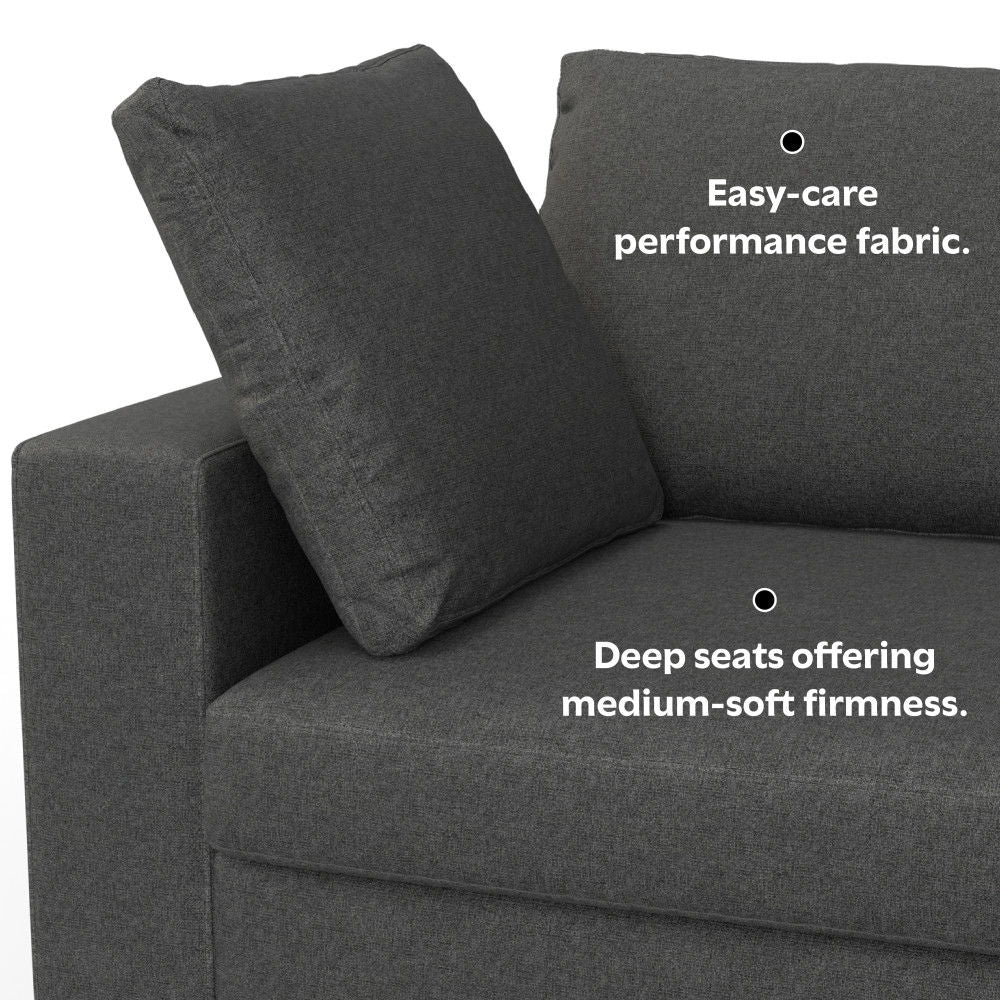 Charlie - Deep Seater Sofa by Simpli-Home | Bel Furniture