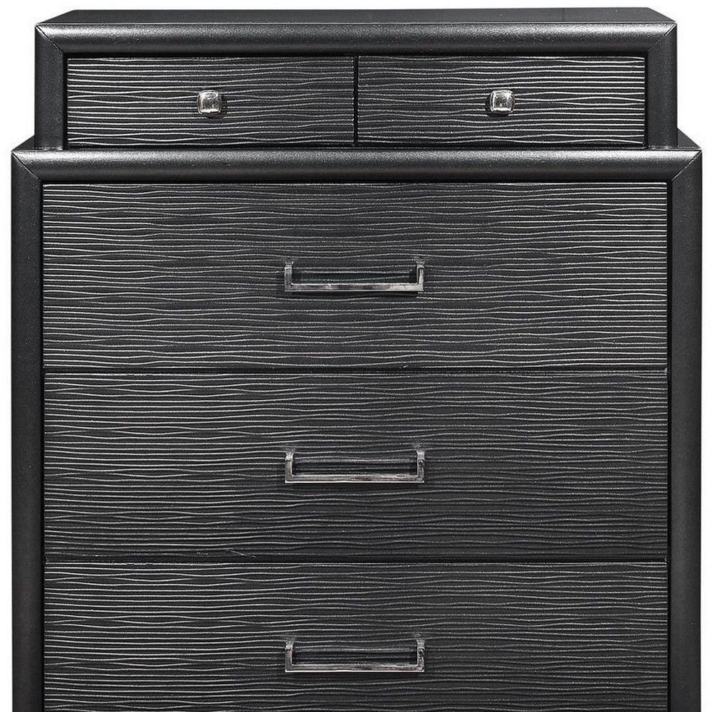 Chest With 6 Drawers - Gray