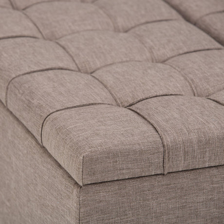 Harrison - Upholstered Coffee Table Storage Ottoman - view 104
