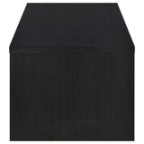 Knapp - Lift Top Cocktail Coffee Table With Dual Drawers - Black by Coaster Fine Furniture | Bel Furniture