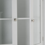 Acadian - Space Saver Cabinet - Pure White by Simpli-Home | Bel Furniture