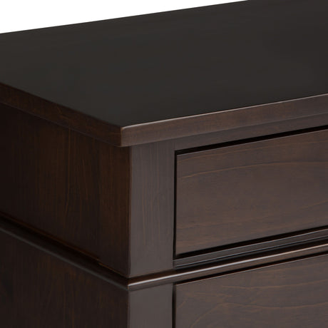 Carlton - Bedside Table, Handcrafted by Simpli-Home | Bel Furniture