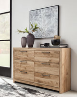 Hyanna - Tan Brown - Six Drawer Dresser by Signature Design by Ashley® | Bel Furniture