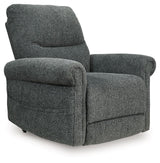 Aureta - Power Lift Recliner Dark Gray by Signature Design by Ashley® | Bel Furniture