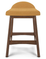 Lyncott - Upholstered Barstool (Set of 2) by Signature Design by Ashley® | Bel Furniture