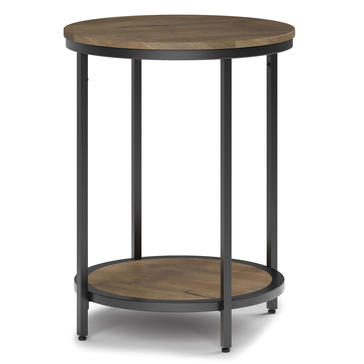 Jenna - Handcrafted Round Side Table - view 2