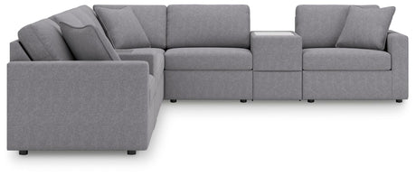 Modmax - Sectional - Granite - view 95