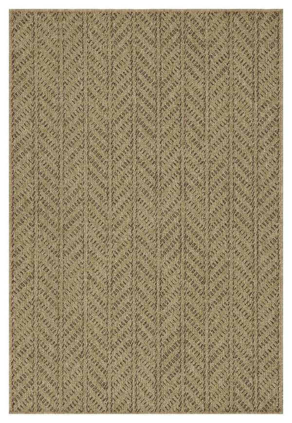 Earth - 5'3" X 7'3" Indoor, Outdoor Area Rug - Natural, Mocha