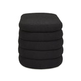 Fuji - Upholstered Oval Storage Bench by Jennifer Taylor Home | Bel Furniture