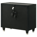Lorient - 2-Drawer LED Nightstand With USB