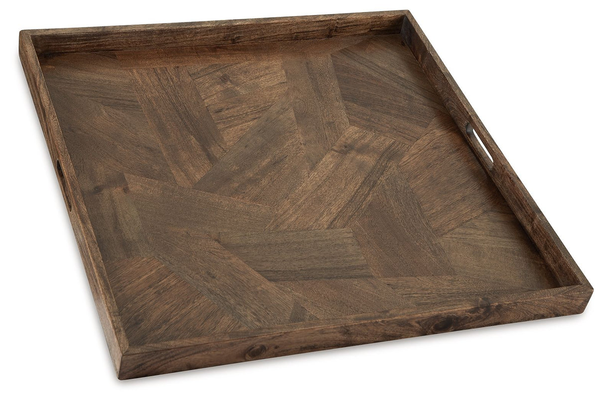 Heddford - Brown - Tray by Signature Design by Ashley® | Bel Furniture