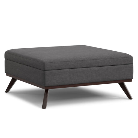 Owen - Multifunctional Square Coffee Table Storage Ottoman - view 54