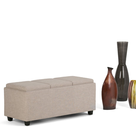 Avalon - Upholstered Storage Ottoman - view 57